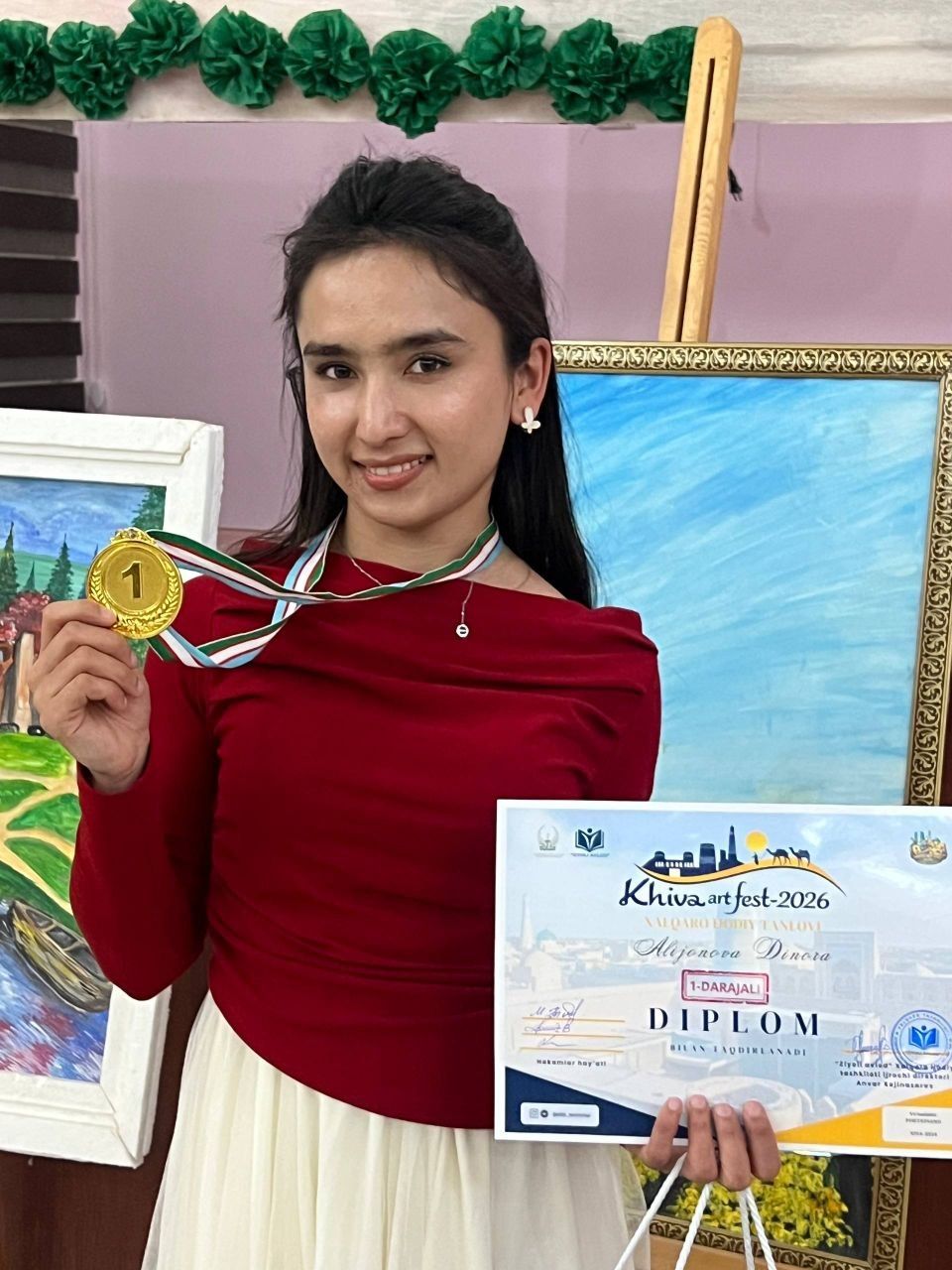 "Khiva Art Fest" xalqaro ijodiy tanlovi ko'tarinki ruhda davom etmoqda.